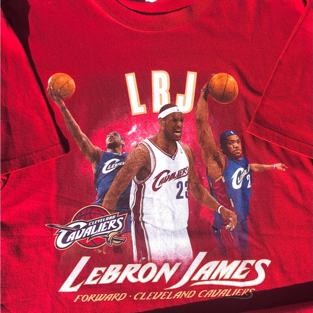 Early Lebron James Cleveland Cavaliers graphic👑